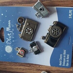Metal camera charms